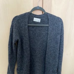 Wilfred Free XS long Gray cardigan